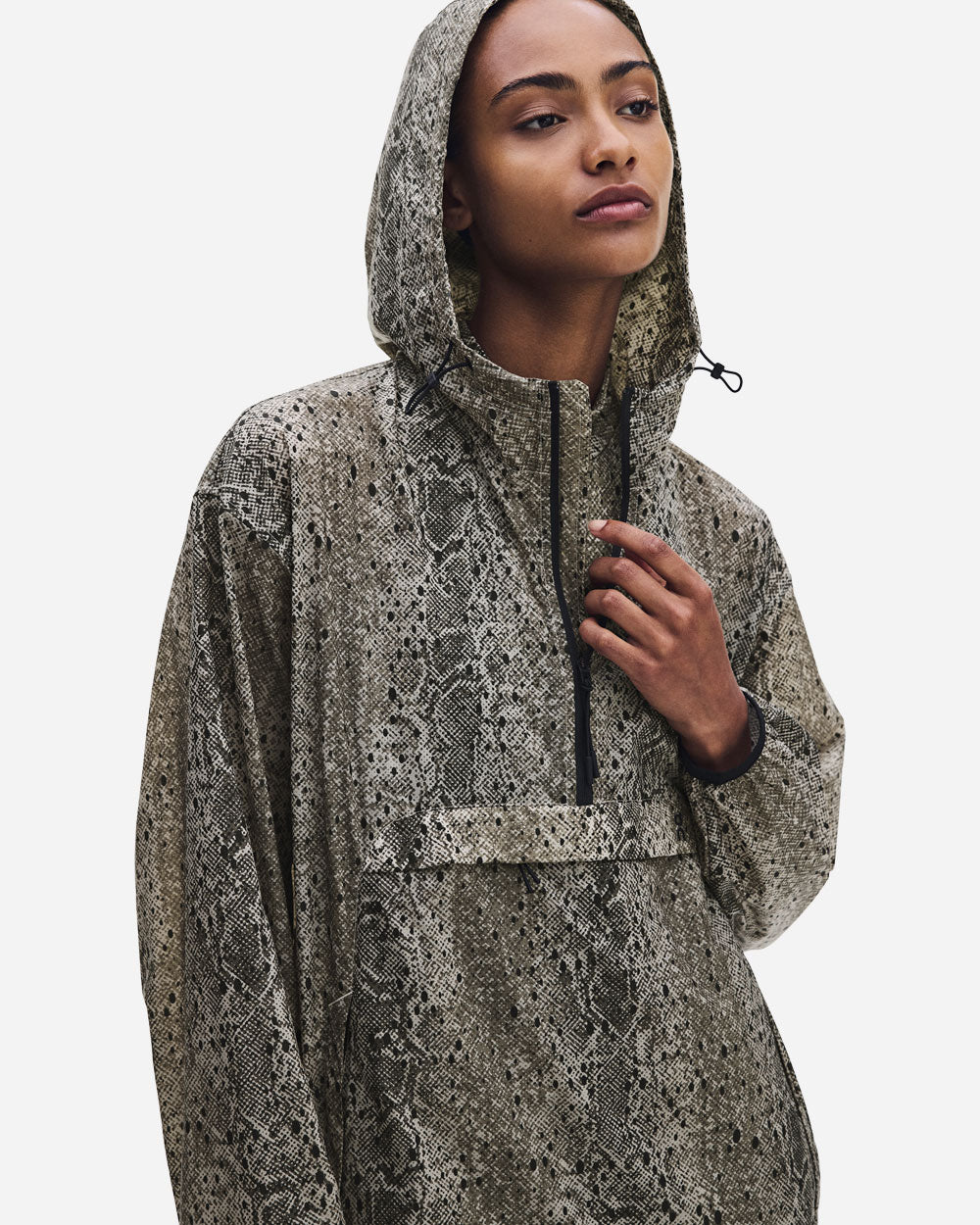 Zendaya x On Half Zip Anorak Antler/Black 1WG31625610