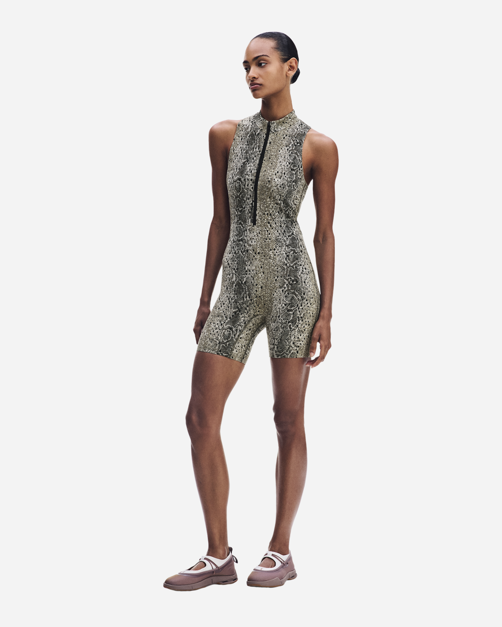 Zendaya x On Bodysuit Antler/Black 1WG31895610