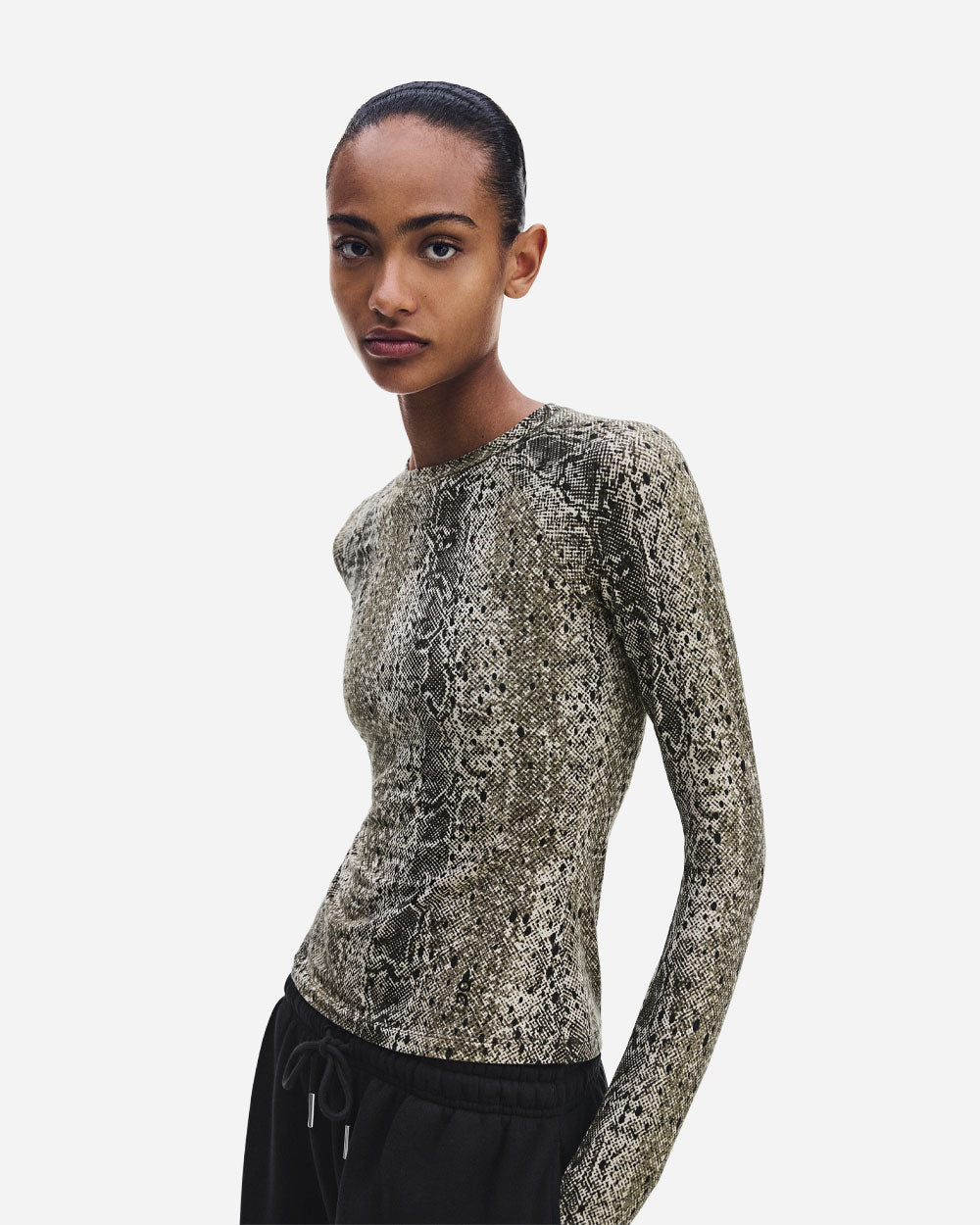 Zendaya x On Long Sleeve Tee Antler/Black 1WG31905610