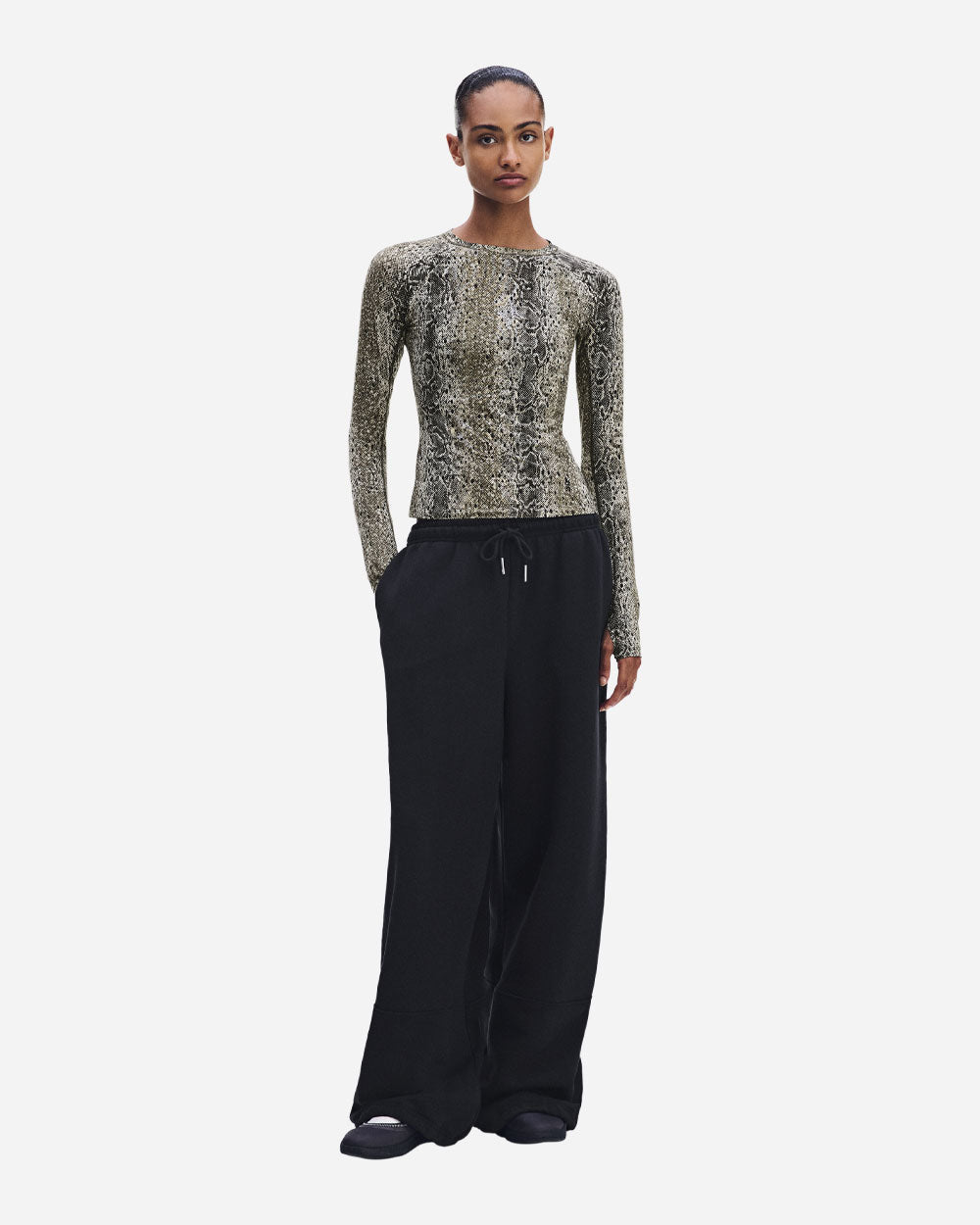 Zendaya x On Long Sleeve Tee Antler/Black 1WG31905610