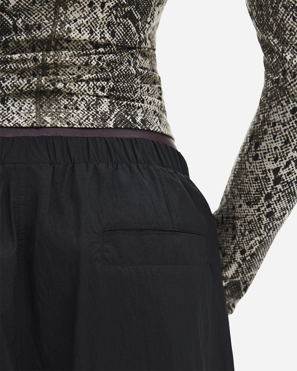 Zendaya x On Ruched Lightweight Pants Black 1WG32120553