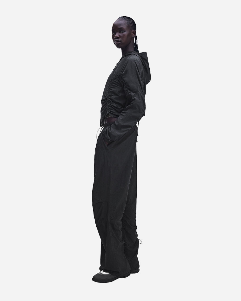 Zendaya x On Ruched Lightweight Pants Black 1WG32120553