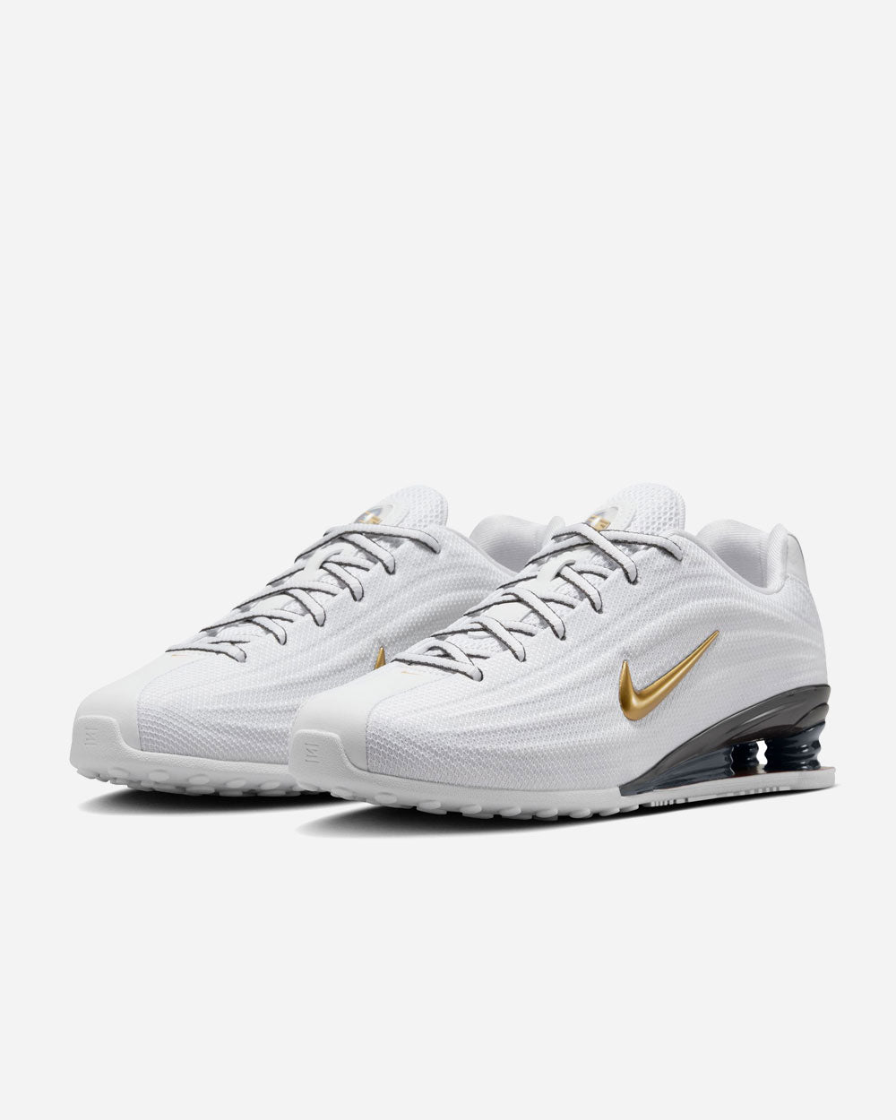 Nike Shox Z White/Metallic Gold/University Red HQ7540-100
