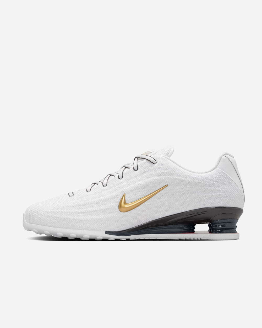 Nike Shox Z White/Metallic Gold/University Red HQ7540-100