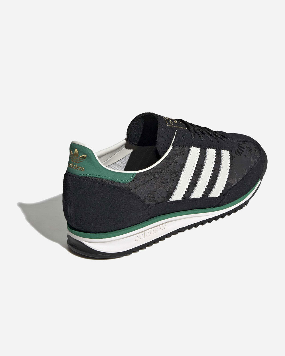 adidas Originals Sl 72 Og Black/Off White/Green IH1870