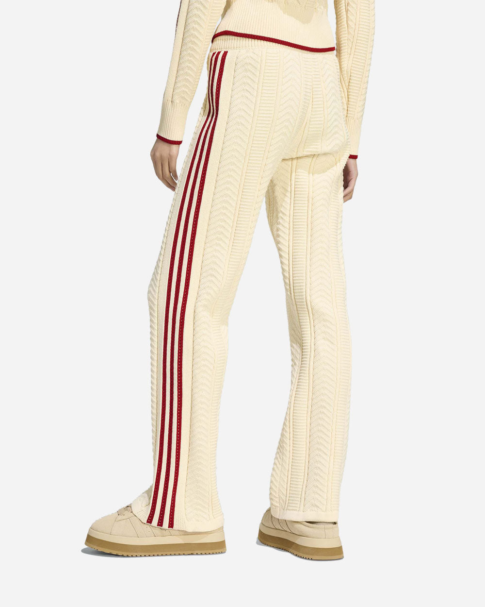 adidas Originals Sst Wide Leg Track Pants Warm Vanilla KR9625