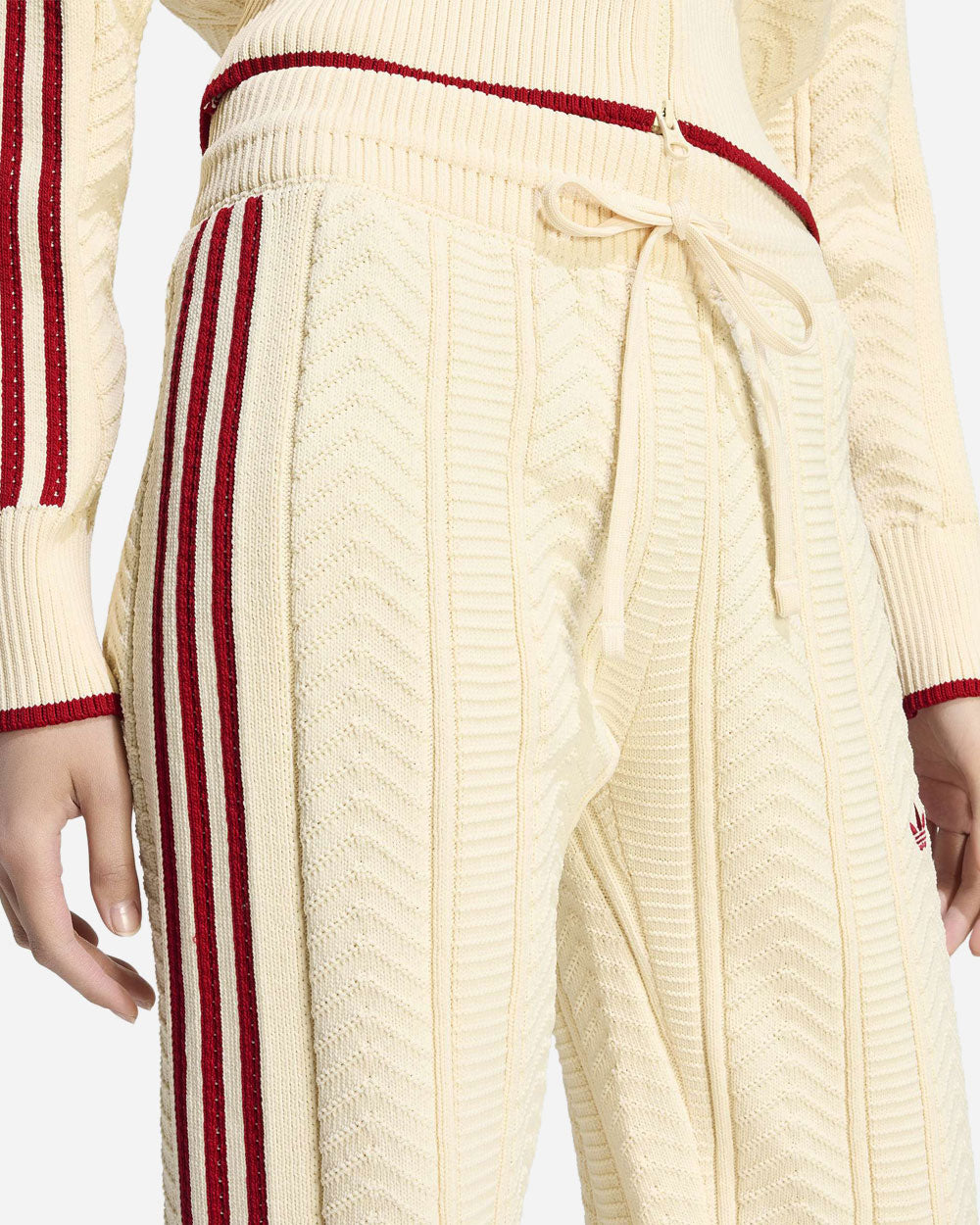 adidas Originals Sst Wide Leg Track Pants Warm Vanilla KR9625