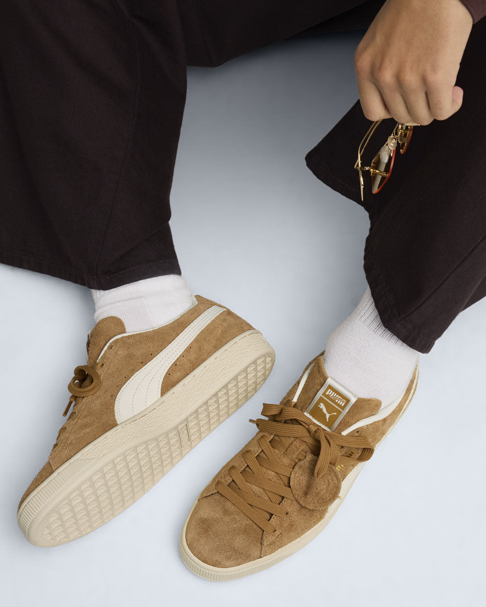 PUMA Suede Charles F.Stead Honey Butter 40376703