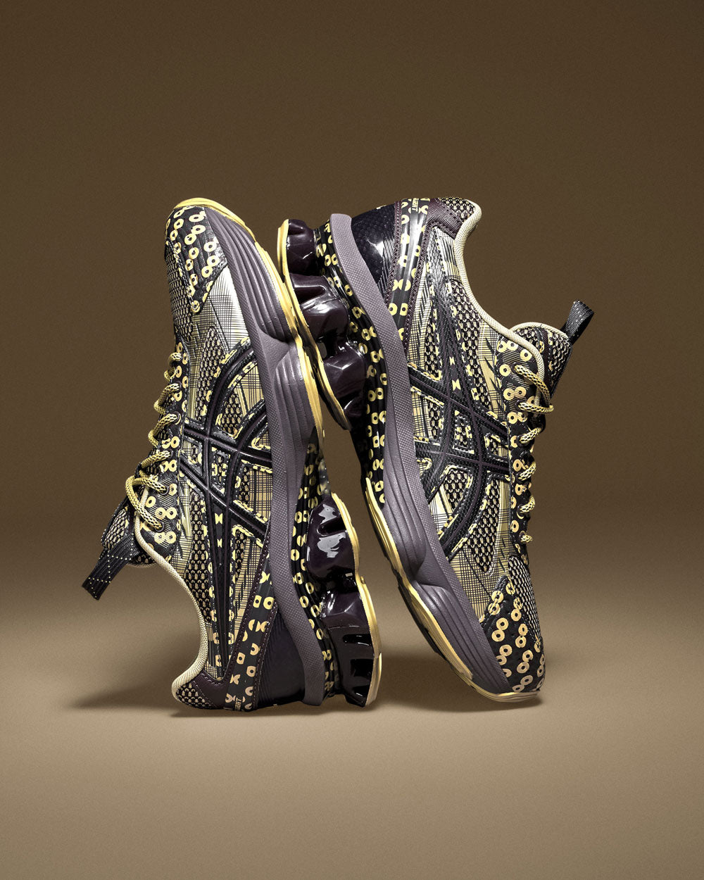 ASICS US7-S GEL-Kinetic Fluent Beniimo/Purple/Lemongrass 1203A973.500