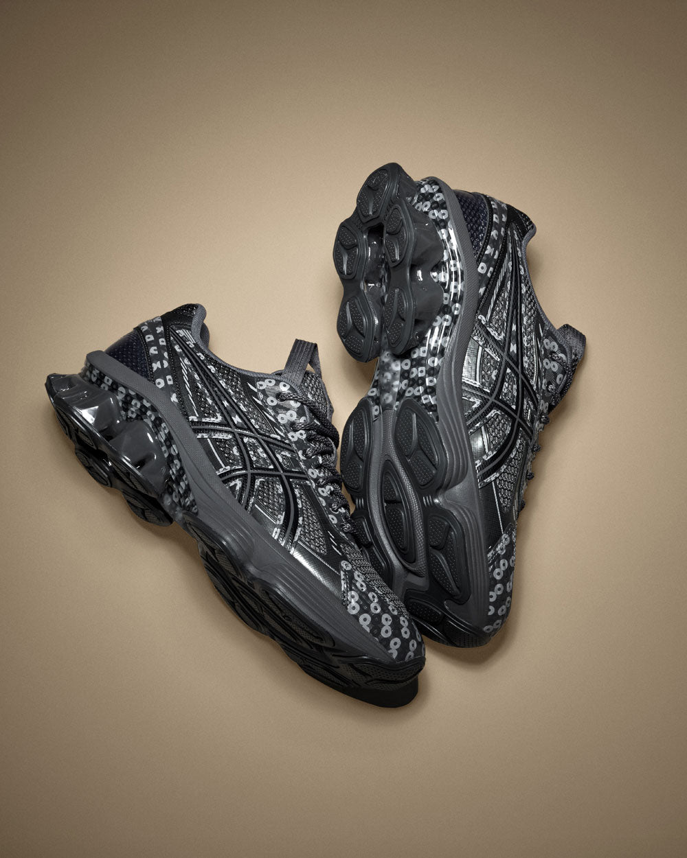 ASICS US7-S GEL-Kinetic Fluent Obsidian Grey/Graphite 1203A973.020