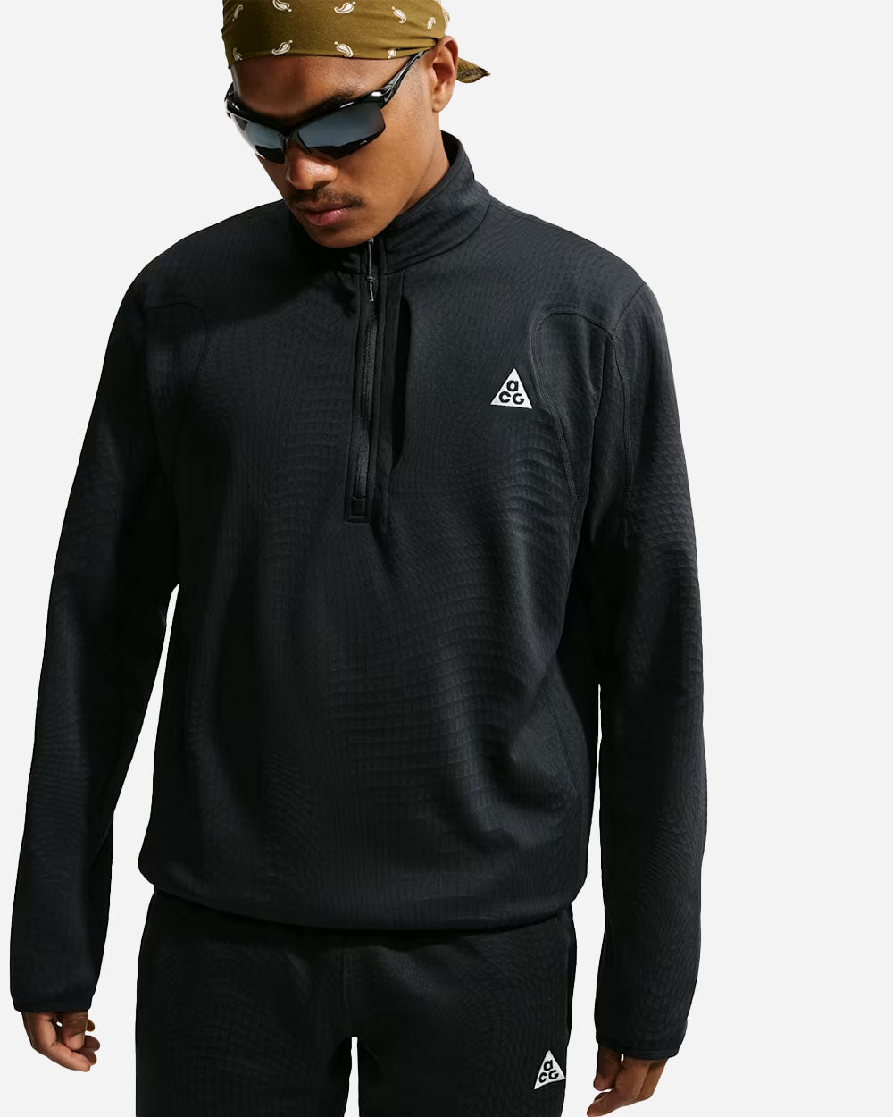 Nike ACG Wolf Grid Long Sleeve Top Black IM4231-010
