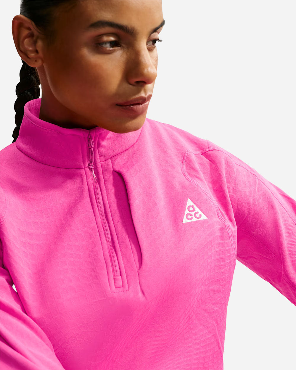 Nike ACG Wolf Grid Long Sleeve Top Desert Pink/Summit White IM4233-010
