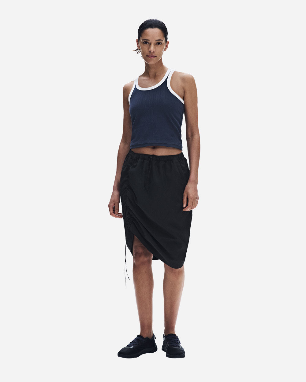 Zendaya x On Drawstring Midi Skirt Black 1WG11910553
