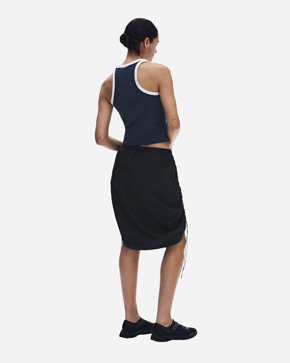 Zendaya x On Drawstring Midi Skirt Black 1WG11910553