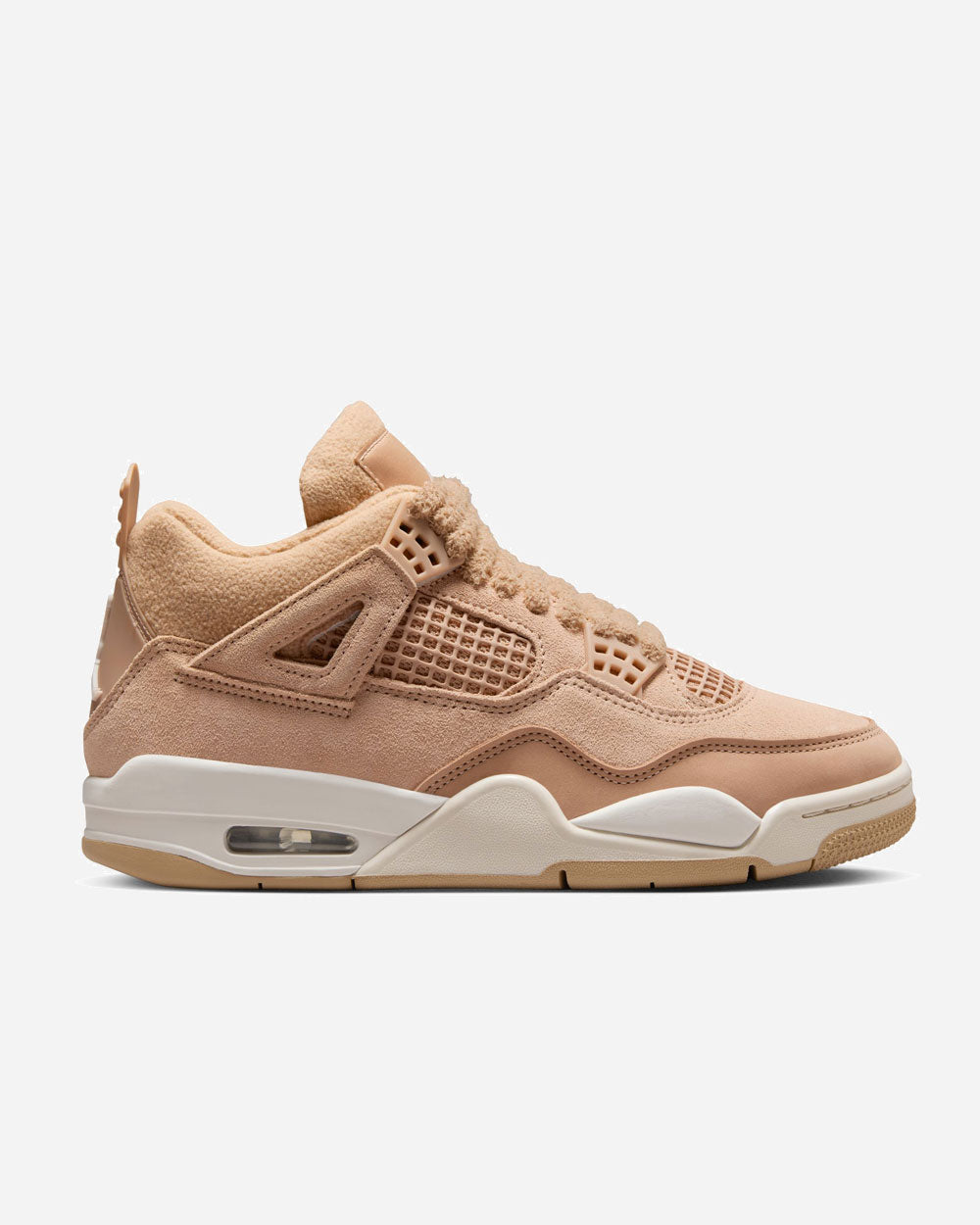Air Jordan 4 Retro "Cosy Girl" Hemp/Light Orewood Brown HV0823-200