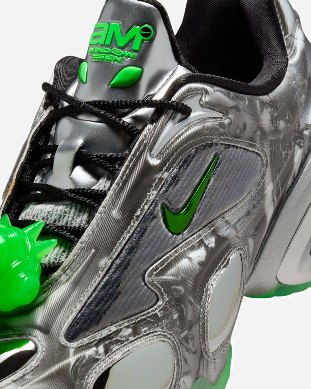 Windowsen x Nike Air Max Muse Metallic Silver/Rage Green IH2120-002