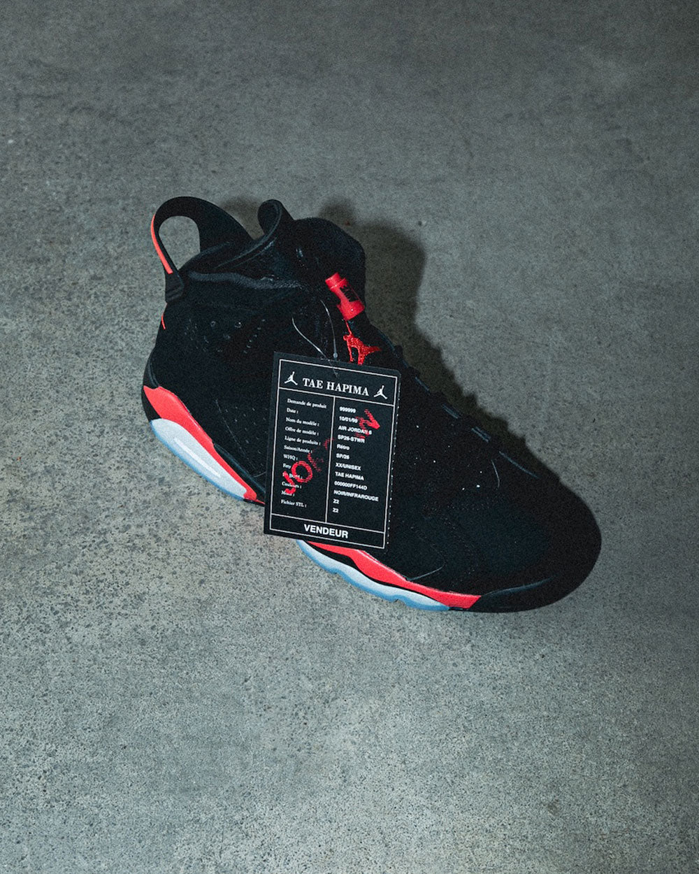 Air Jordan 6 Retro "Infrared Salesman" CT8529-001