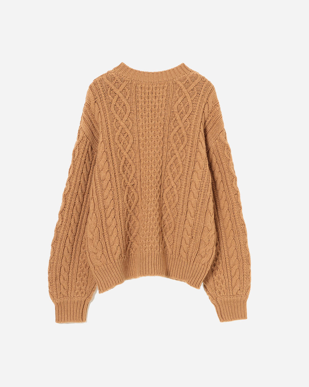 Beams Boy Two Tone Alan Cardigan Brown 1315-0157-126-2818