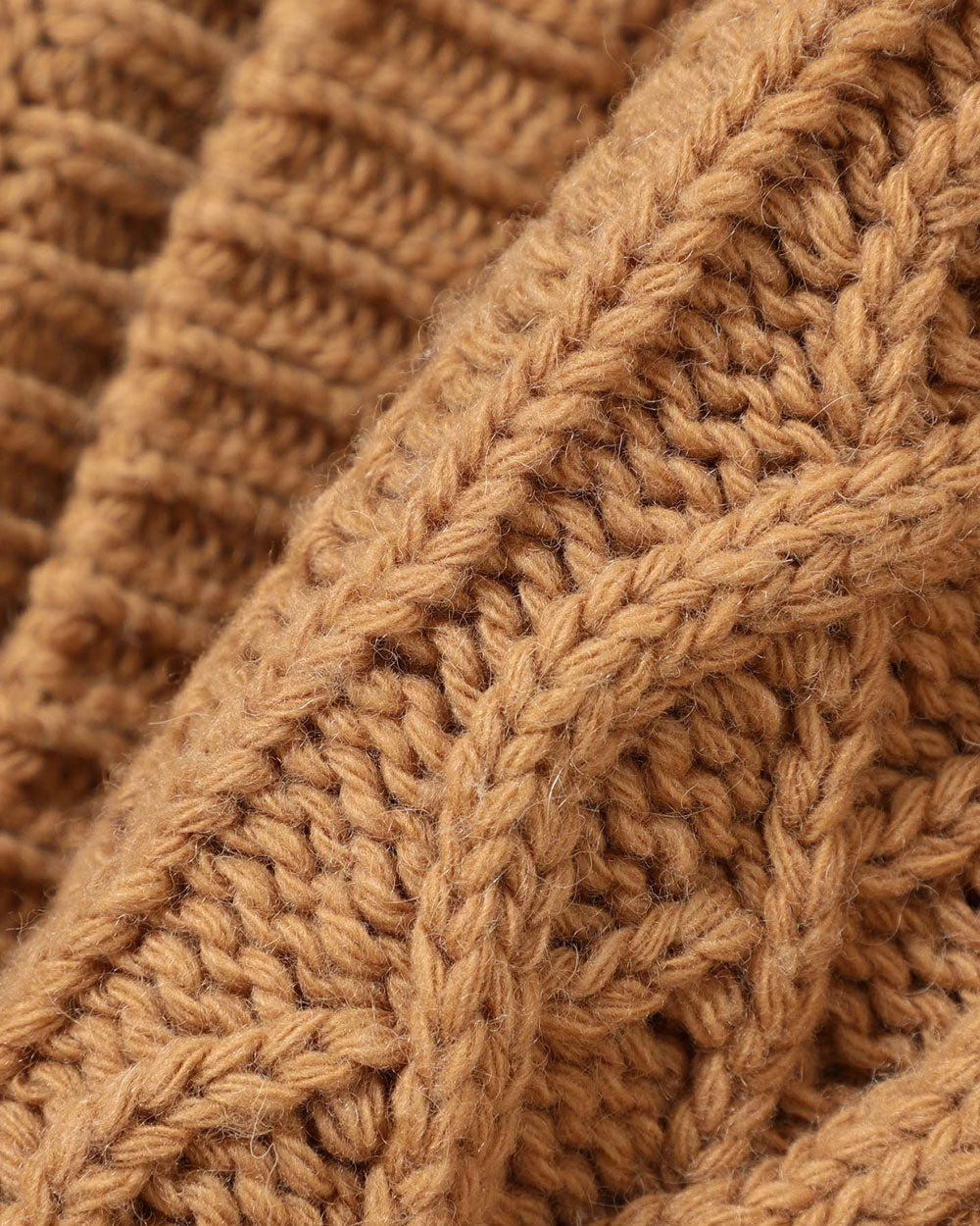 Beams Boy Two Tone Alan Cardigan Brown 1315-0157-126-2818