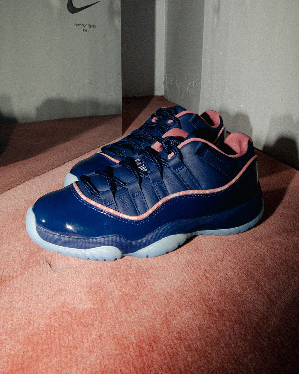 APB x Air Jordan 11 Retro Low Blue All Points Bulletin IU8266-400