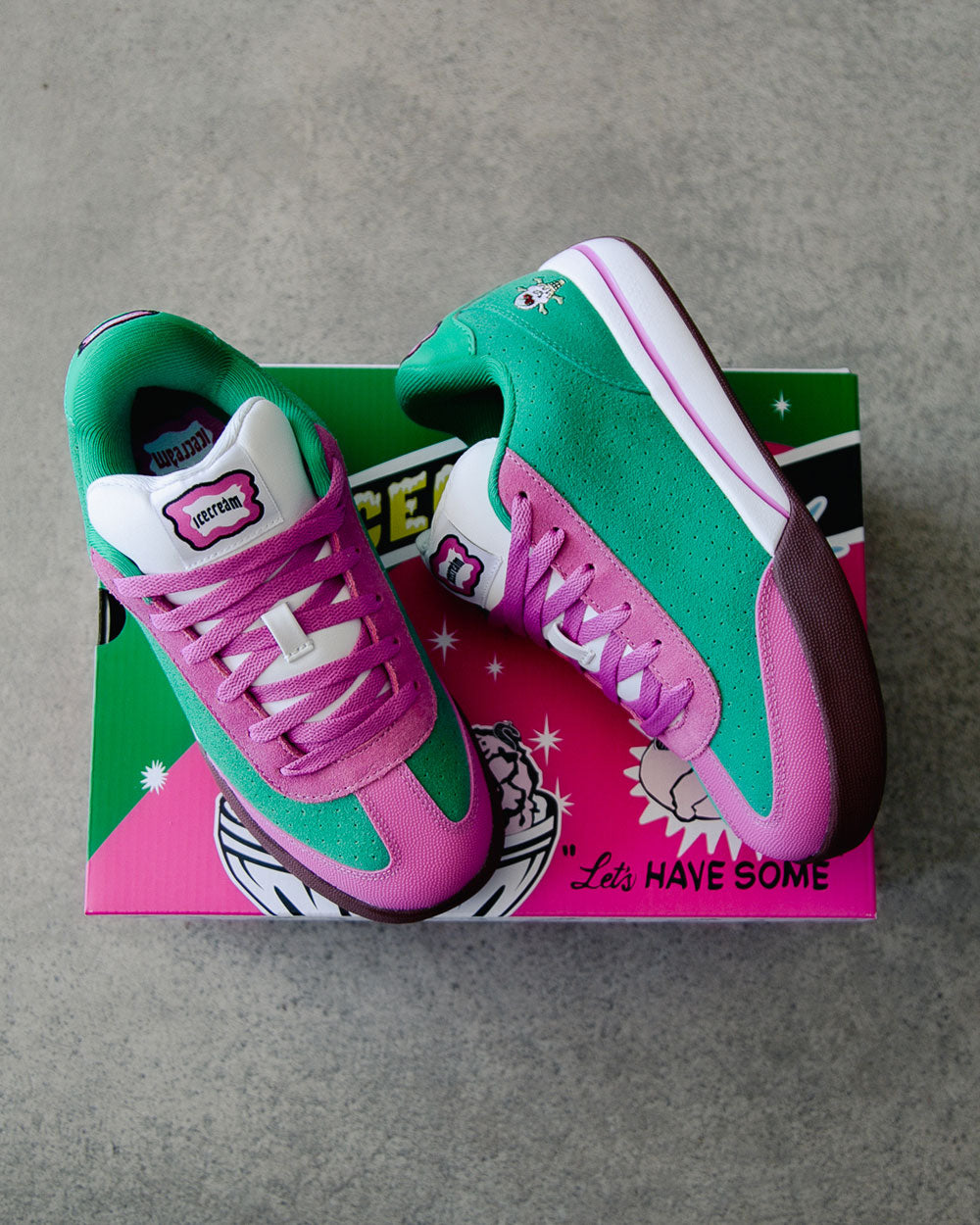BBC Ice Cream x Reebok Boardflip Watermelon/Pink 100268281