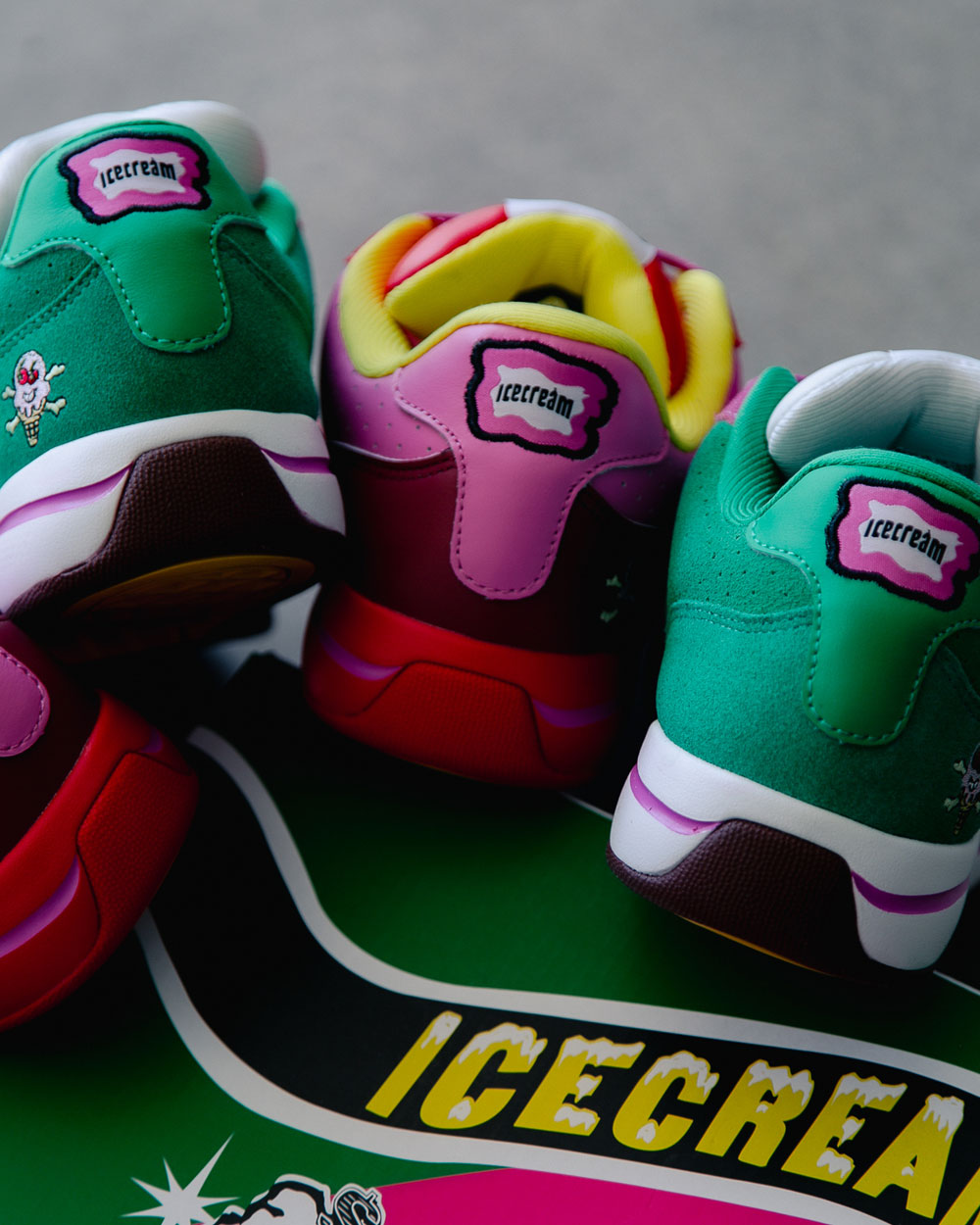 BBC Ice Cream x Reebok Boardflip Watermelon/Pink 100268281