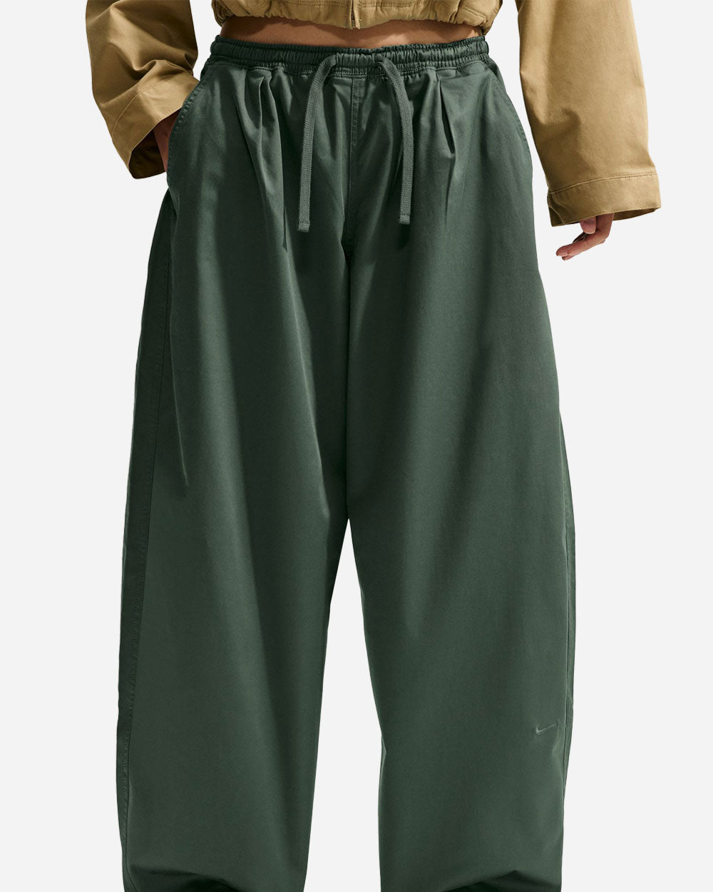 Nike Oversized Low Rise Utility Pants Camo Green IM8409-303