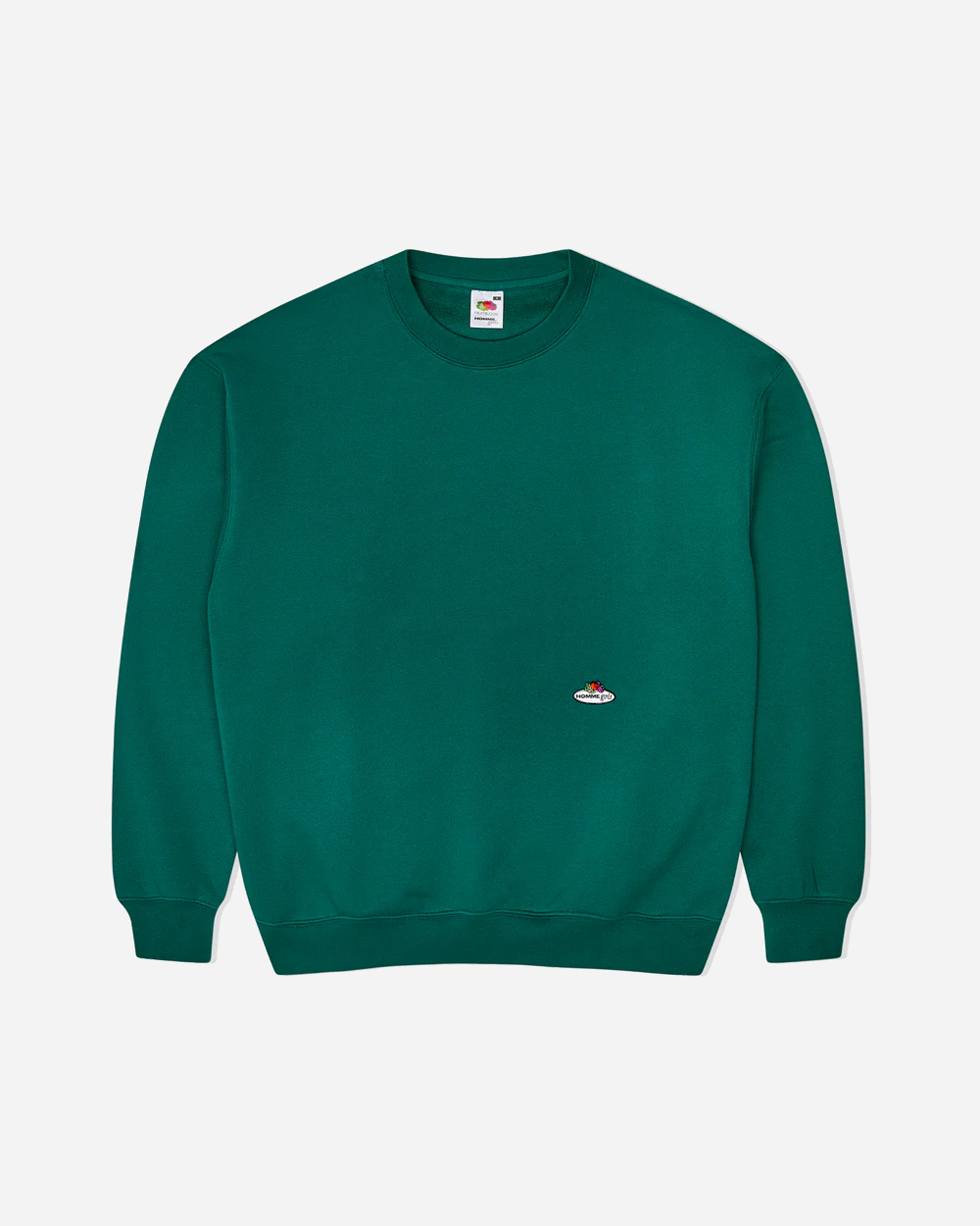 Hommegirls Fruit Of The Loom x Crew Neck Sweatshirt Green HGFOTL009