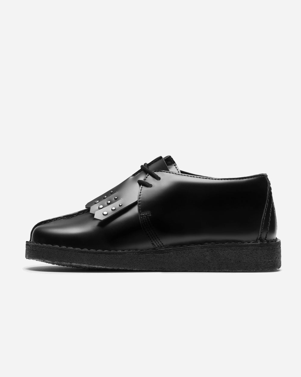 Clarks Desert Trek Leather Black Interest 26183315