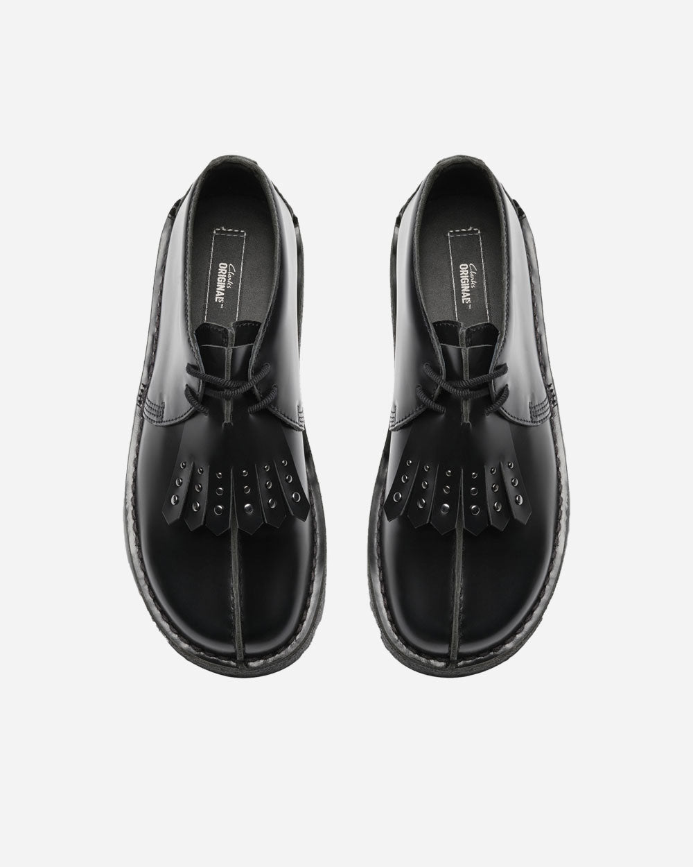 Clarks Desert Trek Leather Black Interest 26183315