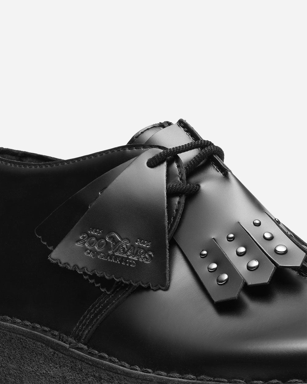 Clarks Desert Trek Leather Black Interest 26183315