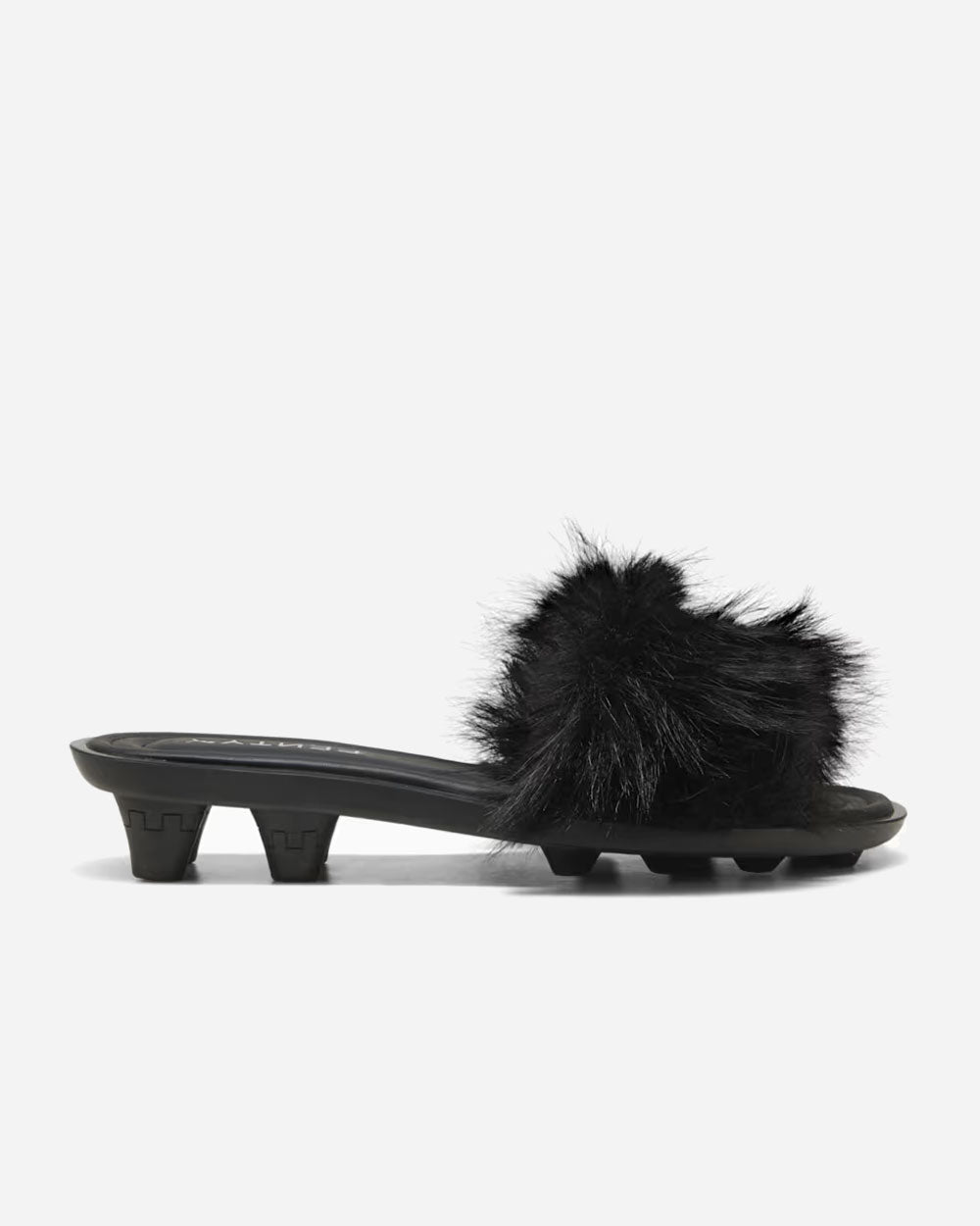 FENTY x PUMA Chic Slide Fur Black 40476802