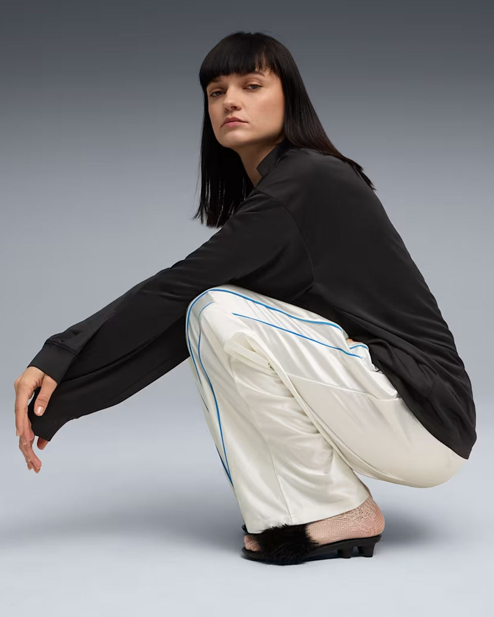 FENTY x PUMA Chic Slide Fur Black 40476802