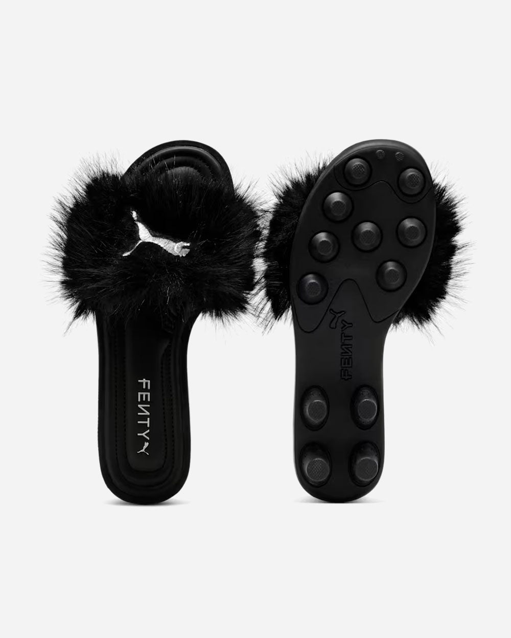 FENTY x PUMA Chic Slide Fur Black 40476802
