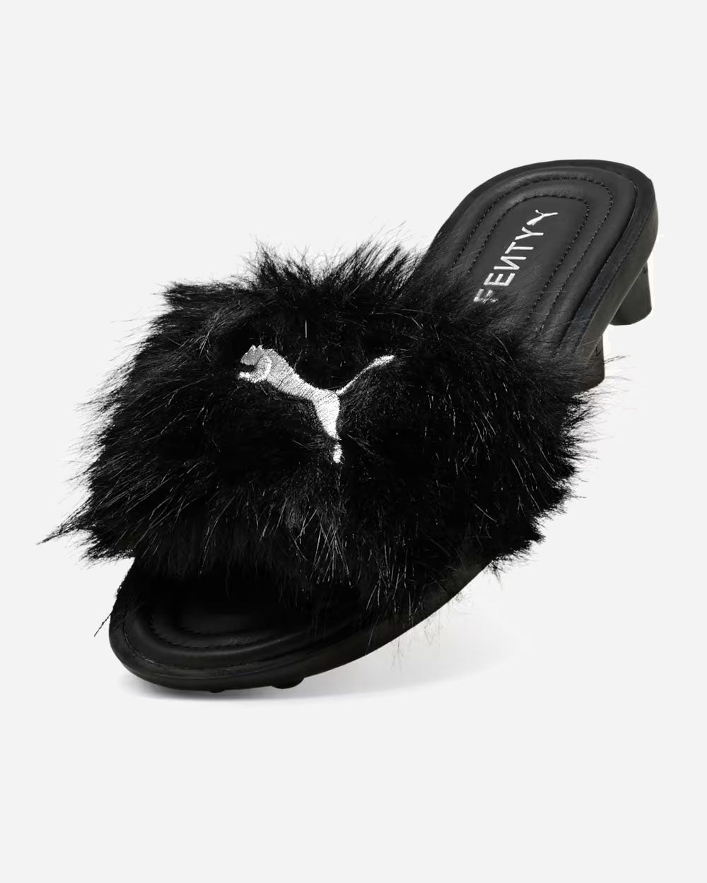 FENTY x PUMA Chic Slide Fur Black 40476802