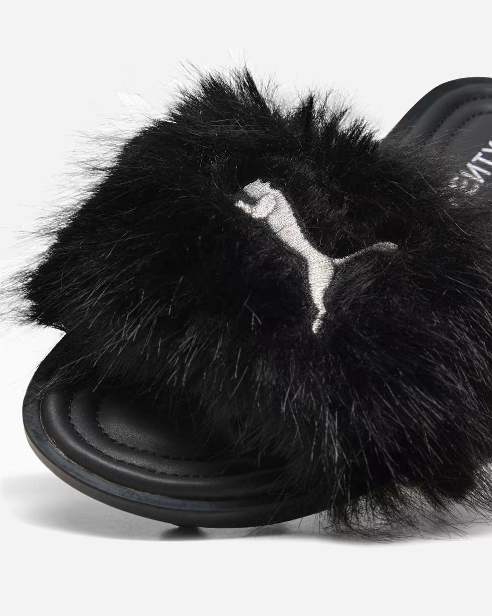 FENTY x PUMA Chic Slide Fur Black 40476802