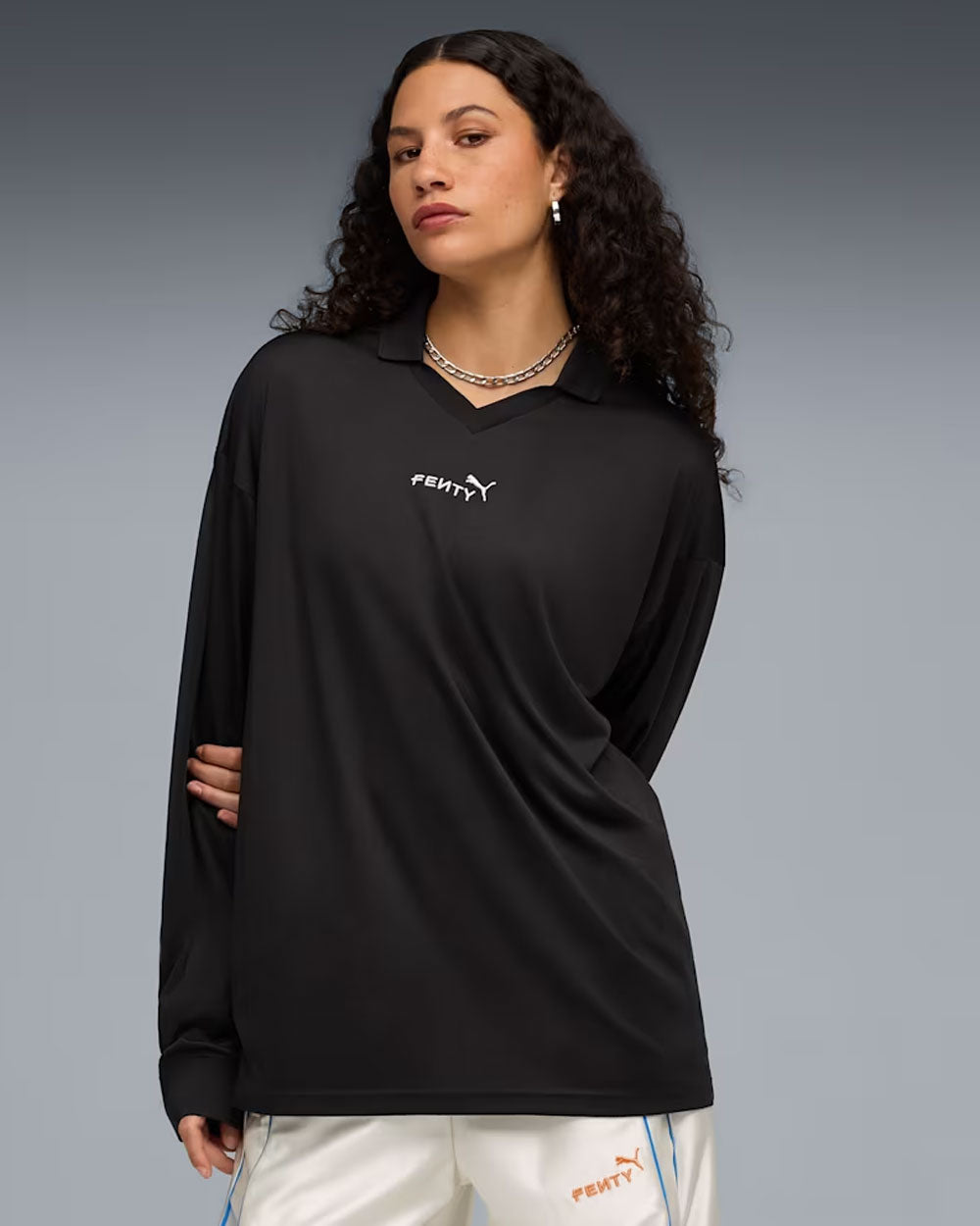 FENTY x PUMA Goalie Jersey Black 63378601