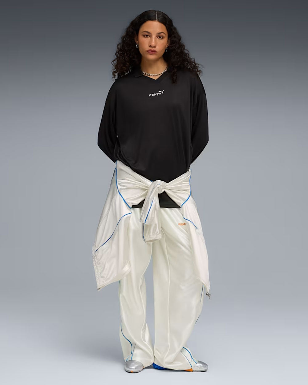 FENTY x PUMA Goalie Jersey Black 63378601