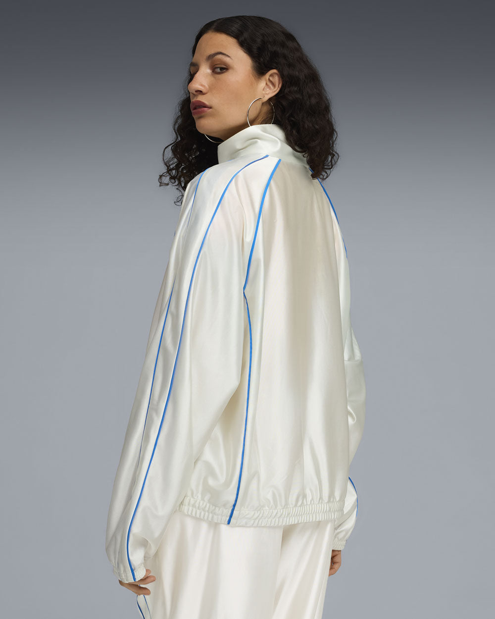 Puma Fenty X T7 Piping Track Jacket Warm White 63362687