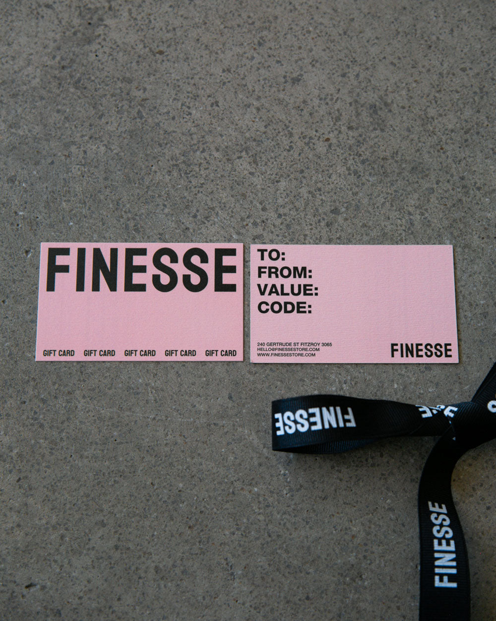 Finesse Gift Card