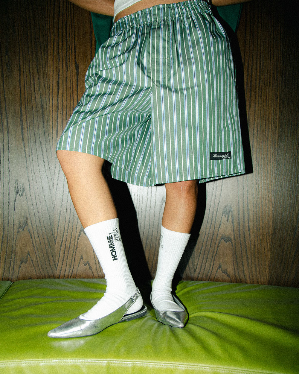 HommeGirls Original Tube Socks White 3 Pack HGSXB001