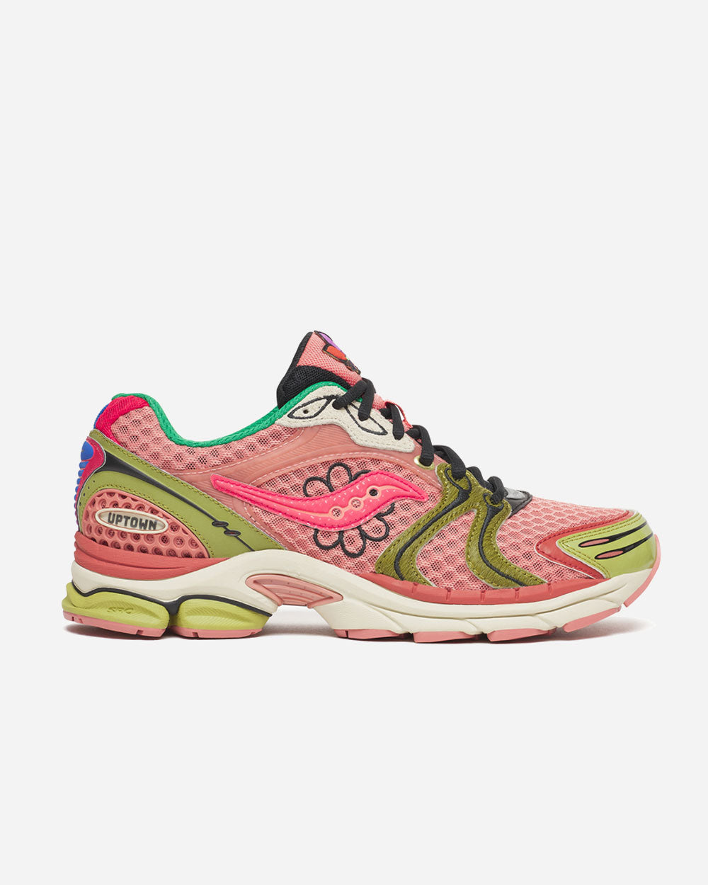 Jae Tips x Saucony  ProGrid Triumph Pink/Green S70966-2