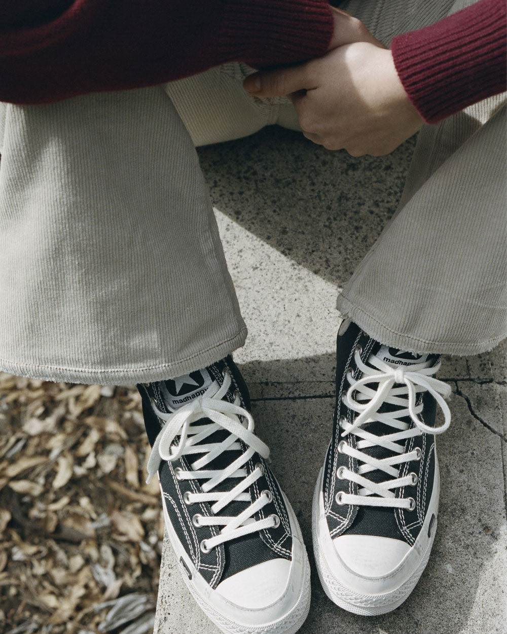 Mad Happy x Converse Chuck Taylor 70 Hi Black/Egret A19147C