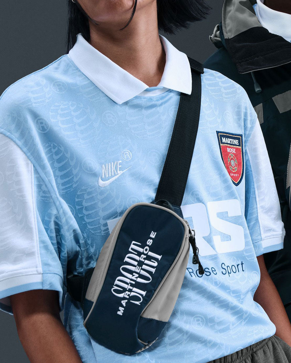 Nike Martine Rose X Crossbody Bag Armoury Navy/ Grey HV6891-478