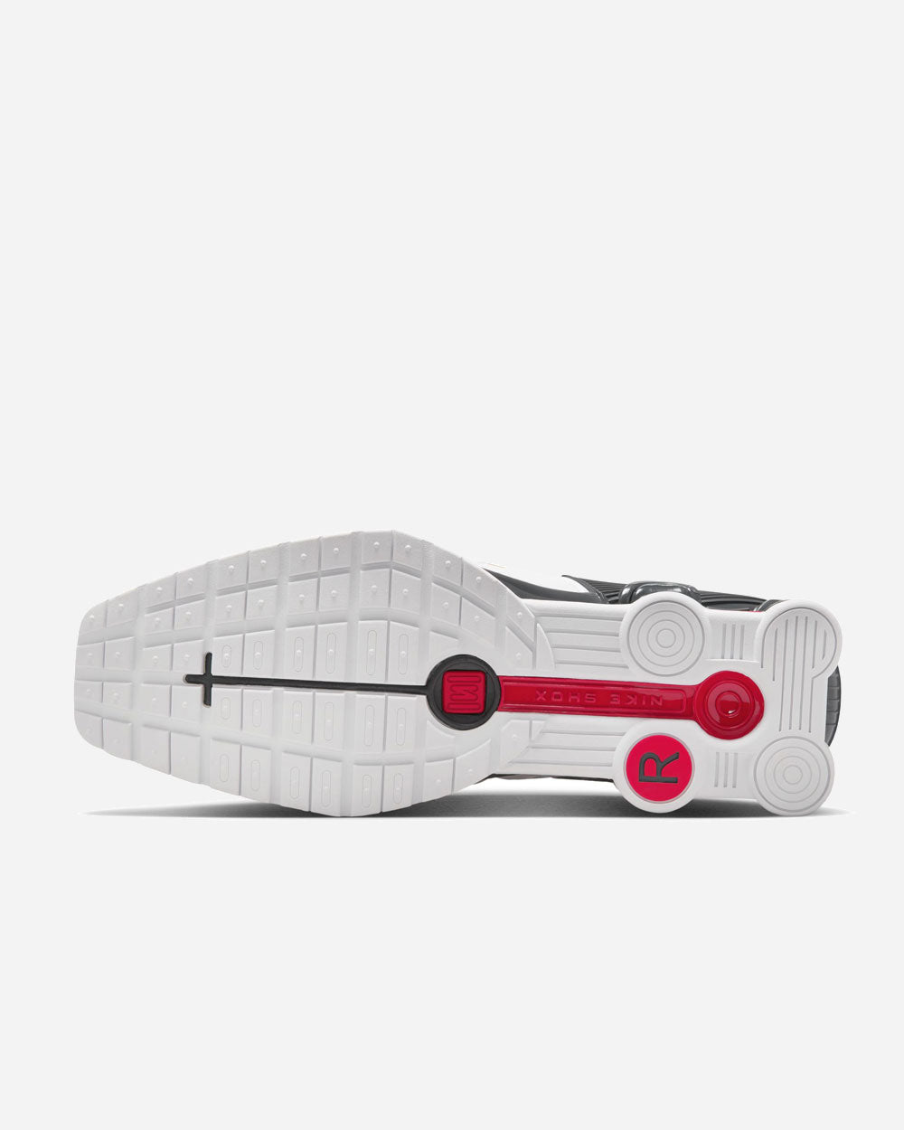 Martine Rose x Nike Shox MR4 Mule White/Varsity Red IM5420-100