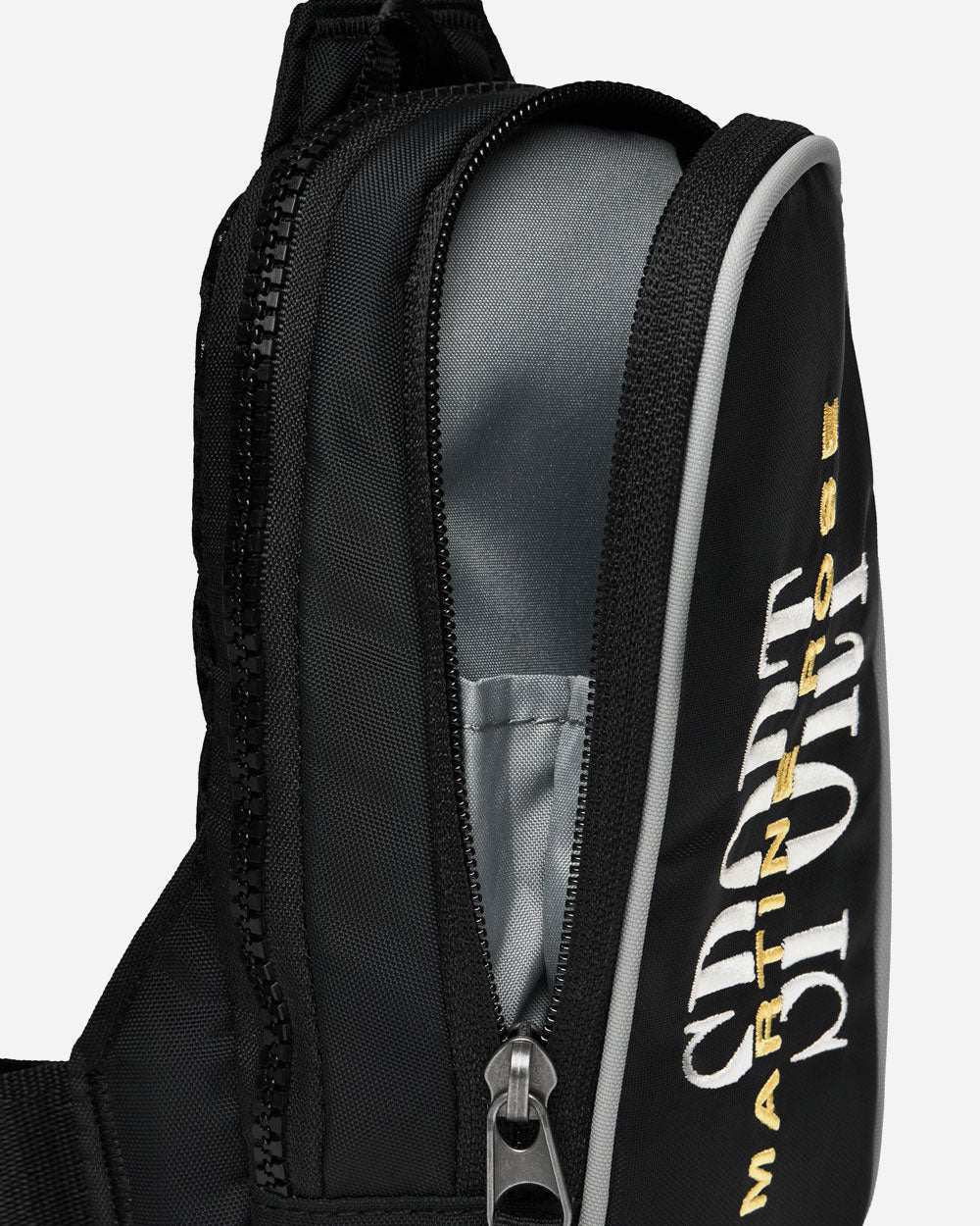 Nike Martine Rose X Crossbody Bag Particle Grey/Gold HV6891-010