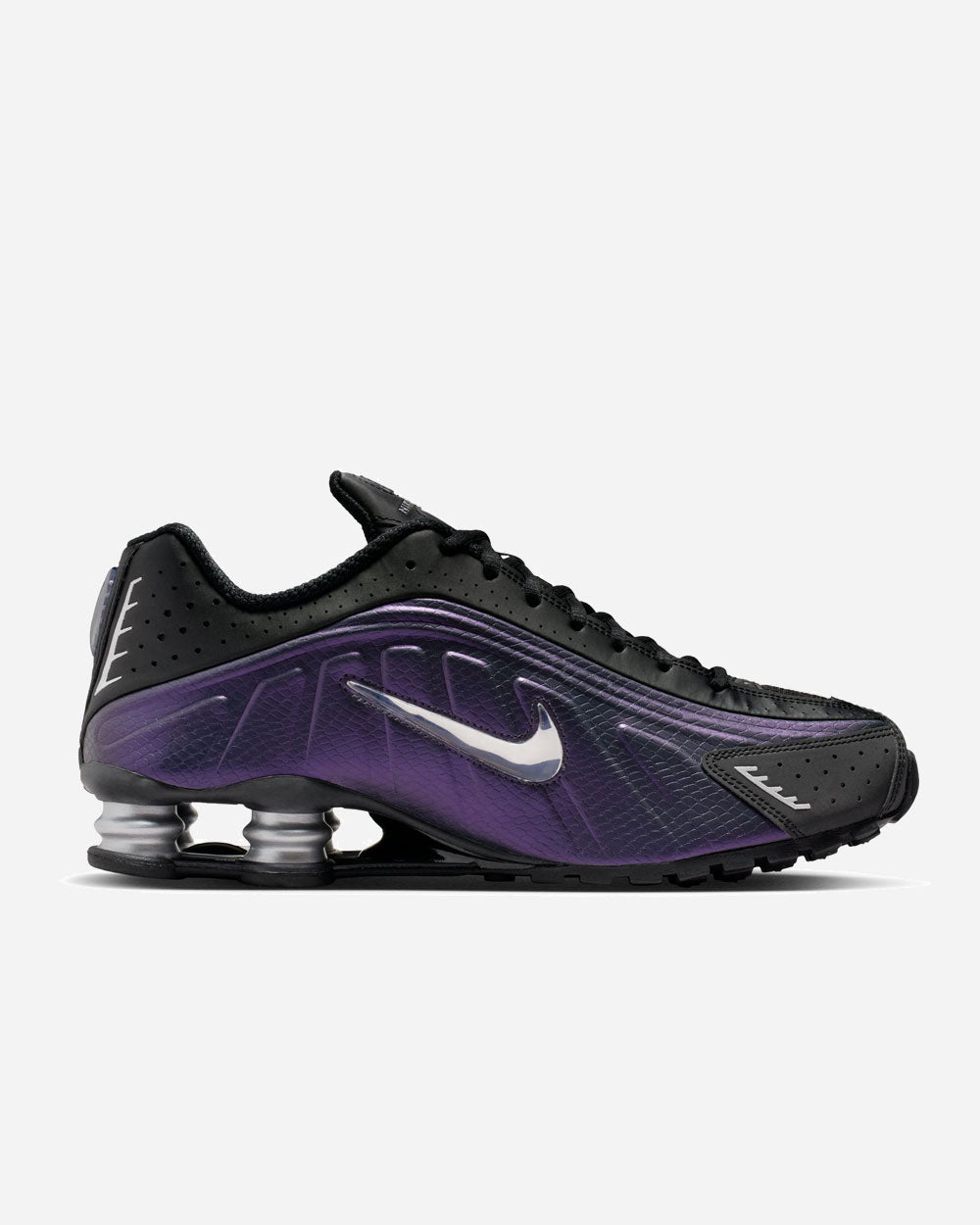Nike Shox R4 Jewel "Purple Dynasty" Black/Metallic Silver IO4546-002