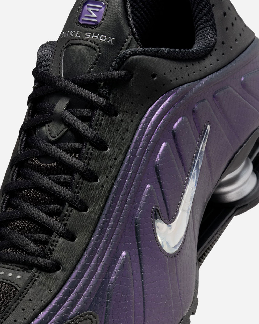 Nike Shox R4 Jewel "Purple Dynasty" Black/Metallic Silver IO4546-002