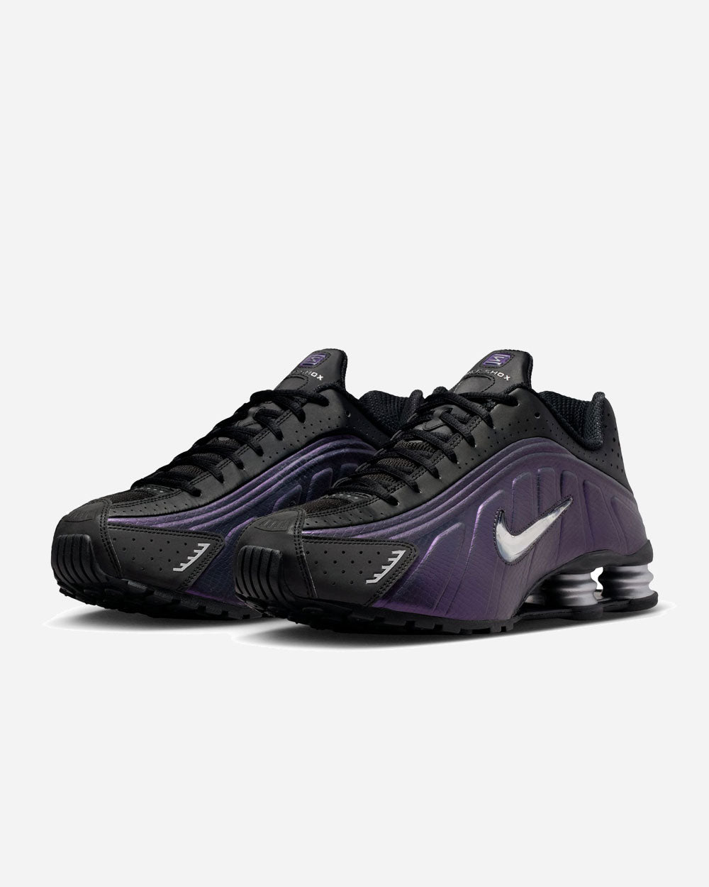 Nike Shox R4 Jewel "Purple Dynasty" Black/Metallic Silver IO4546-002