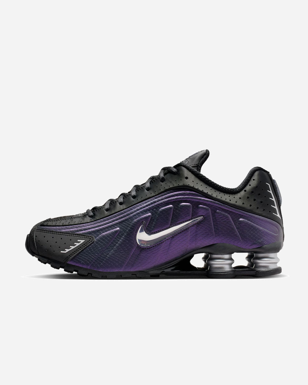 Nike Shox R4 Jewel "Purple Dynasty" Black/Metallic Silver IO4546-002